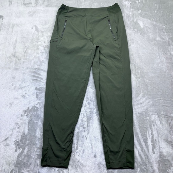 Athleta Pants - Athleta Trekkie North Jogger Olive Green Athletic Travel Hiking Pants Women Sz 8